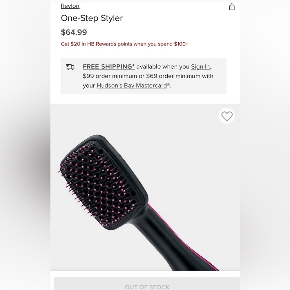 Revlon
Power of a Dryer
One-Step Styler